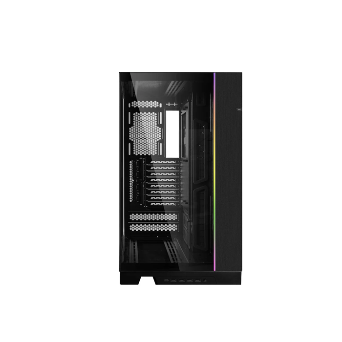 LIAN LI O11 Dynamic EVO XL RGB Tempered Glass Full Tower Gaming Case - Black (Fans Not Included)