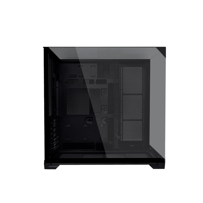 LIAN LI O11 VISION COMPACT Tempered Glass ATX Mid-Tower Gaming PC Case - Black (Fans Not Included)