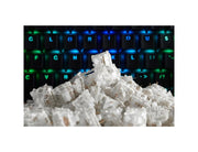 Glorious Gateron Green Mechanical Keyboard Switches (120 pack) - Clear