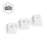 Glorious PBT White Key Caps
