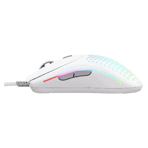Glorious Model O2 Wired RGB Gaming Mouse – Matte White