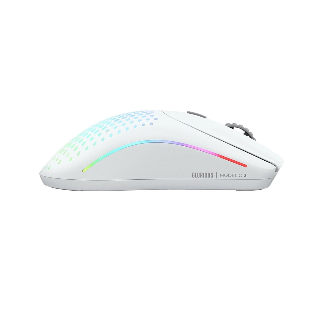 Glorious MODEL O 2 Wireless Gaming Mouse – Matte White