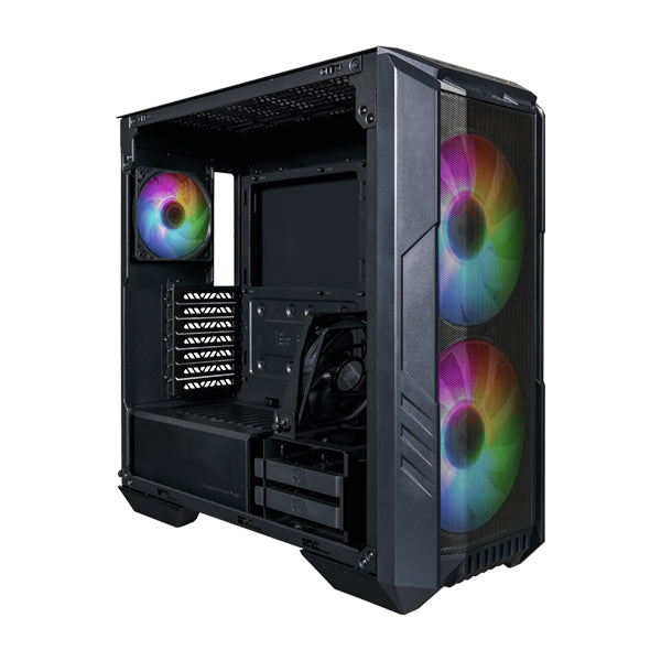 Cooler Master HAF 500 ARGB Mid Tower Case - Black