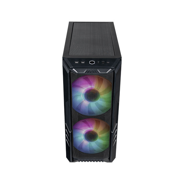 Cooler Master HAF 500 ARGB Mid Tower Case - Black