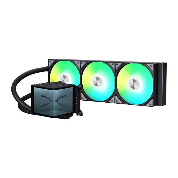 TRYX PANORAMA ARGB 360 - 3x120mm AIO CPU Liquid Cooler - Black