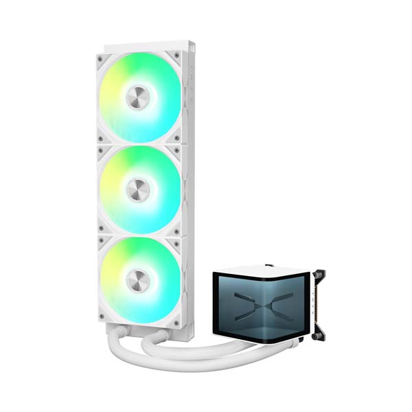 TRYX PANORAMA ARGB 360 - 3x120mm AIO CPU Liquid Cooler - White