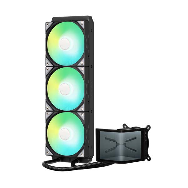 TRYX PANORAMA SE ARGB 360 - 3x120mm AIO CPU Liquid Cooler - Black