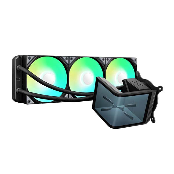 TRYX PANORAMA SE ARGB 360 - 3x120mm AIO CPU Liquid Cooler - Black