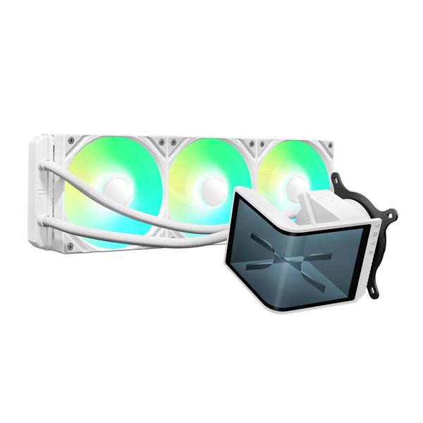 TRYX PANORAMA SE ARGB 360 - 3x120mm AIO CPU Liquid Cooler - White