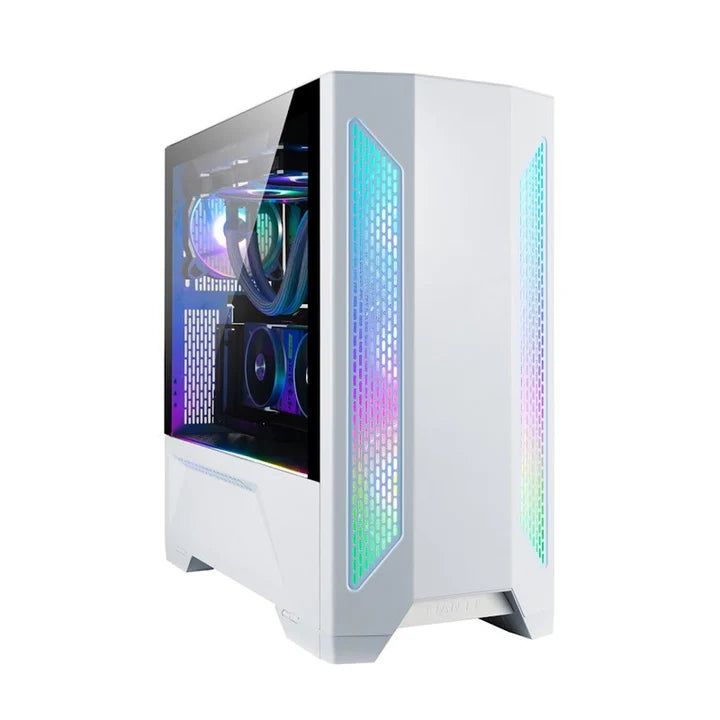 LIAN LI Lancool II ATX Mid Tower Gaming PC Case - White