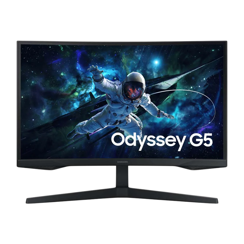 SAMSUNG ODYSSEY G5 G55C - 27 Inch 165Hz QHD HDMI 1ms Curved Gaming Monitor - Black