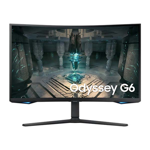 SAMSUNG ODYSSEY G6 - 32 Inch QHD 240Hz HDMI 2.1 Curved Gaming Monitor - Black