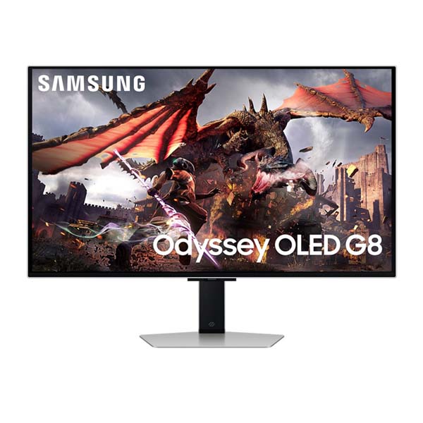 SAMSUNG ODYSSEY OLED G80SD - 32 Inch UHD 240Hz 0.03ms HDMI 2.1 Gaming Monitor - Silver