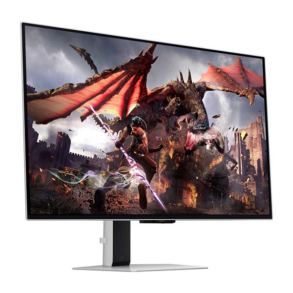 SAMSUNG ODYSSEY OLED G80SD - 32 Inch UHD 240Hz 0.03ms HDMI 2.1 Gaming Monitor - Silver