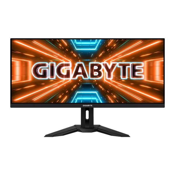 GIGABYTE M34WQ - 34 Inch WQHD 144Hz 1ms HDMI 2.0 Edge IPS Gaming Monitor - Black