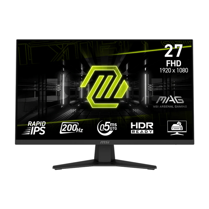 MSI MAG 274F - 27 Inch FHD 200Hz HDMI 0.5ms IPS Gaming Monitor - Black