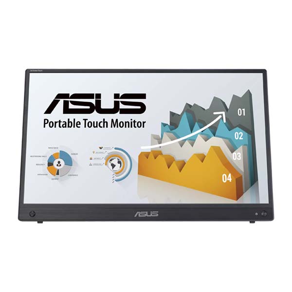 ASUS ZENSCREEN TOUCH MB16AHT - 16 Inch FHD 60Hz IPS Portable Monitor - Black