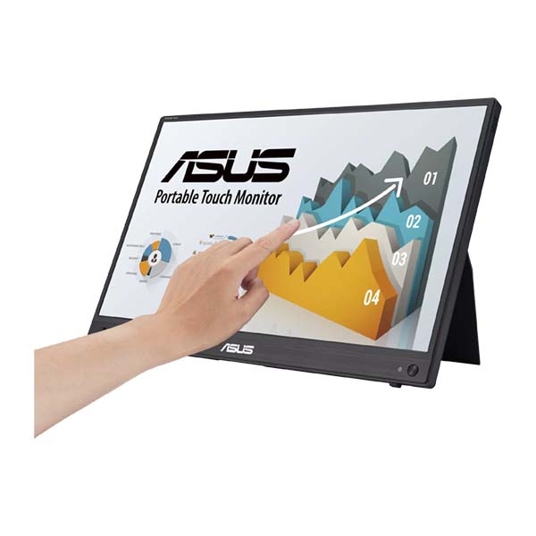 ASUS ZENSCREEN TOUCH MB16AHT - 16 Inch FHD 60Hz IPS Portable Monitor - Black