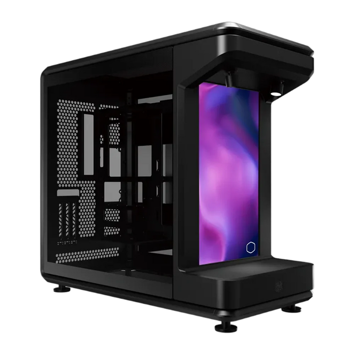 Cooler Master MasterFrame 360 Stage With 15.6 Inch LCD Screen ATX Case - Black