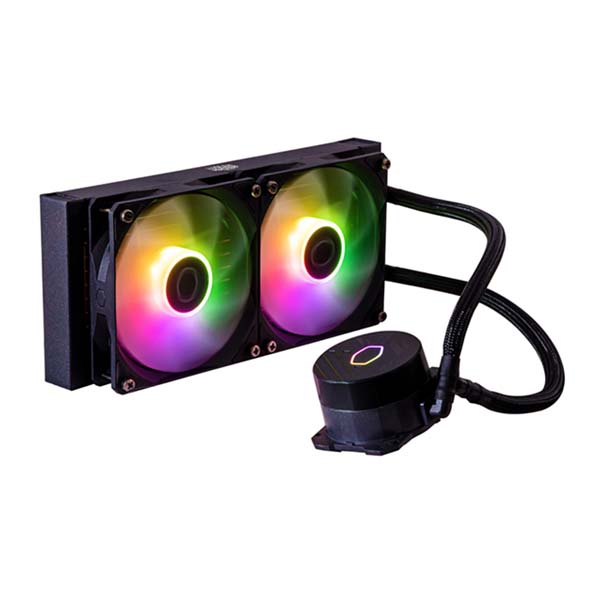 COOLER MASTER MasterLiquid 240L CORE ARGB CPU Liquid Cooler - Black