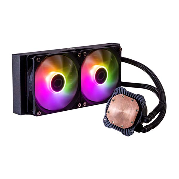 COOLER MASTER MasterLiquid 240L CORE ARGB CPU Liquid Cooler - Black