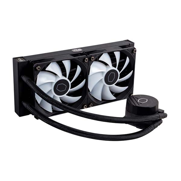 COOLER MASTER MasterLiquid 240L CORE ARGB CPU Liquid Cooler - Black