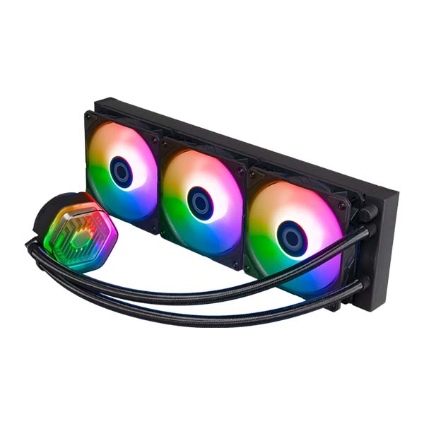 COOLER MASTER MasterLiquid 360 ATMOS ARGB CPU Liquid Cooler - Black