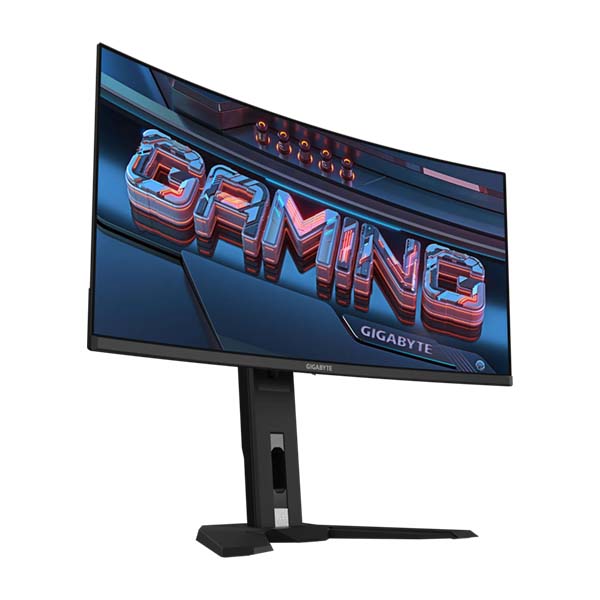 GIGABYTE MO34WQC2 - 34 Inch WQHD 240Hz HDMI 2.1 QD-OLED Curved Gaming Monitor - Black