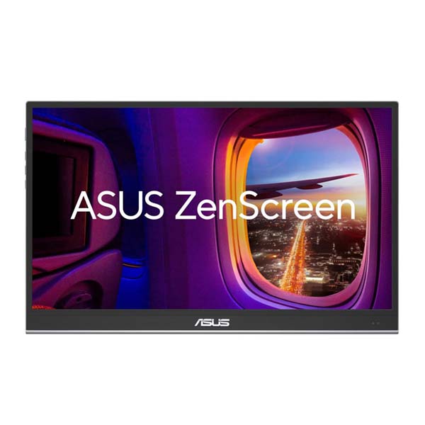 ASUS ZENSCREEN MQ16AHE - 16 Inch FHD 60Hz OLED Portable Monitor - Silver