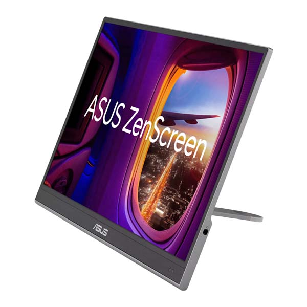 ASUS ZENSCREEN MQ16AHE - 16 Inch FHD 60Hz OLED Portable Monitor - Silver