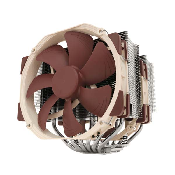 NOCTUA NH-D15 - 140mm PWM Premium Dual Tower CPU Air Cooler - Brown