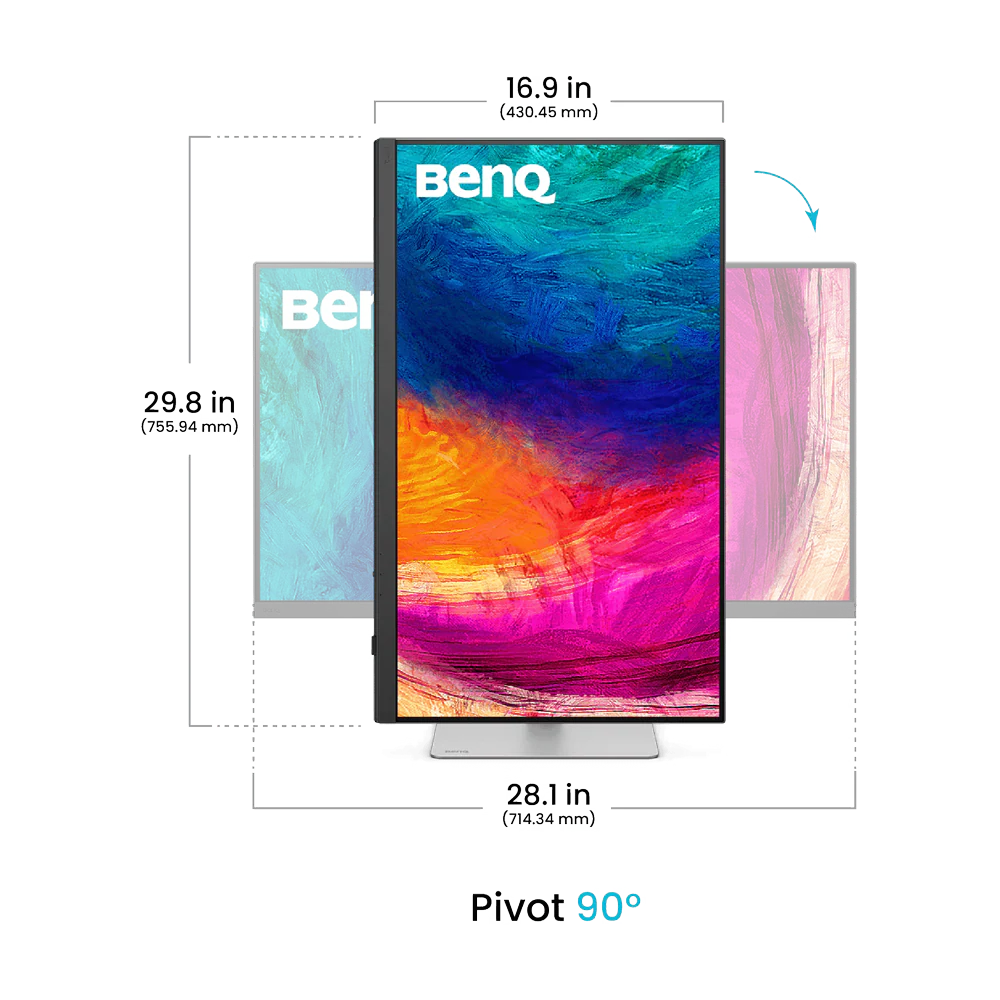 BENQ PD3226G - 32 Inch 4K UHD 144Hz 1ms HDMI 2.1 Gaming Monitor - Black