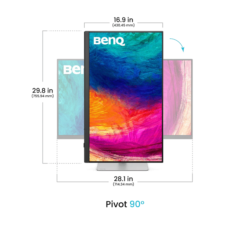 BENQ PD3226G - 32 Inch 4K UHD 144Hz 1ms HDMI 2.1 Gaming Monitor - Black