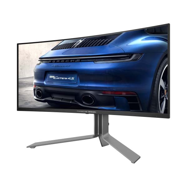 AOC AGON PRO PD34 Porsche Design - 34 Inch WQHD 240Hz 0.03ms HDMI 2.1 QD OLED Curved Gaming Monitor - Black