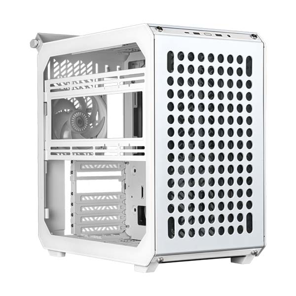 COOLER MASTER QUBE 500 FLATPACK Mid Tower Case - White