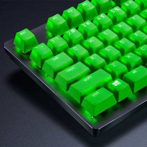 Arizona Razorback Keycaps Razer PBT Keycap Upgrade Set - Green Backlit Compatible – PC ZONE