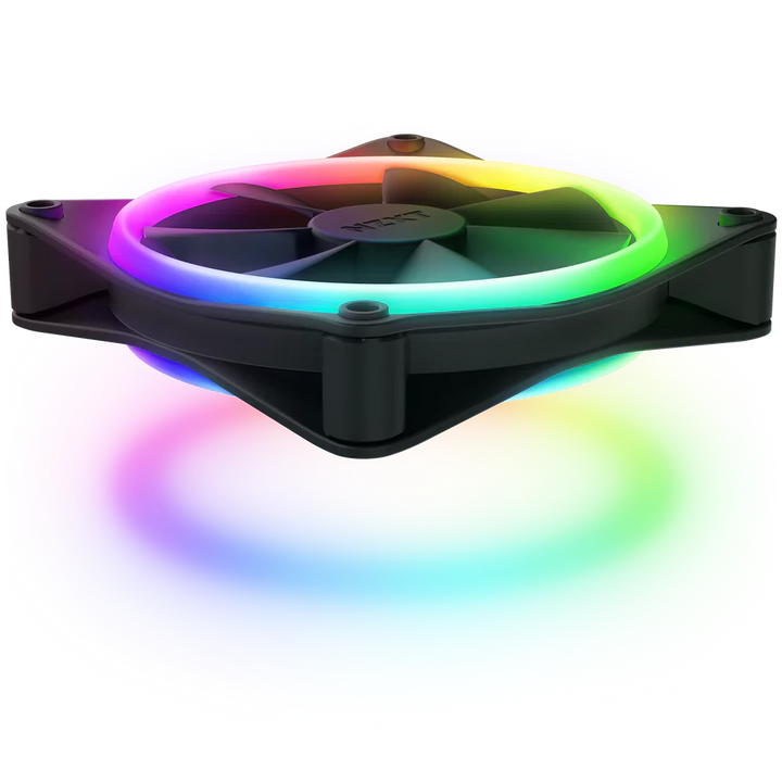 NZXT F120RGB Duo - 120mm Dual-sided RGB Fan - Triple Pack (Black)