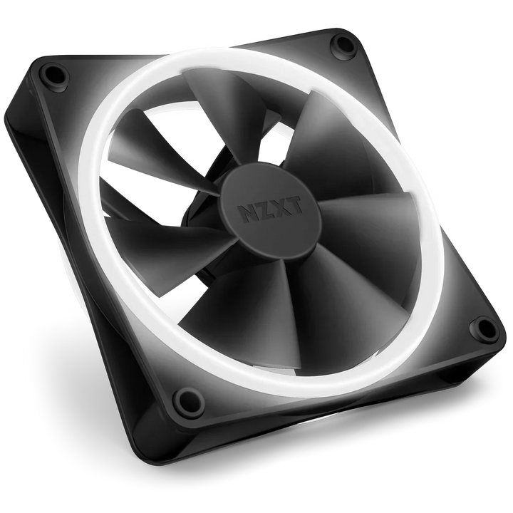 NZXT F120RGB Duo - 120mm Dual-sided RGB Fan - Triple Pack (Black)