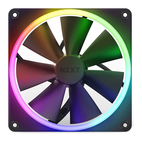 NZXT F140 RGB 140mm RGB Single Fan - Black