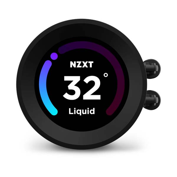 NZXT KRAKEN ELITE 240 - 240mm AIO Liquid Cooler with LCD Display - Black