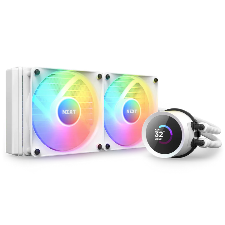NZXT Kraken 240 RGB V2 - 240mm AIO CPU Liquid Cooler - White