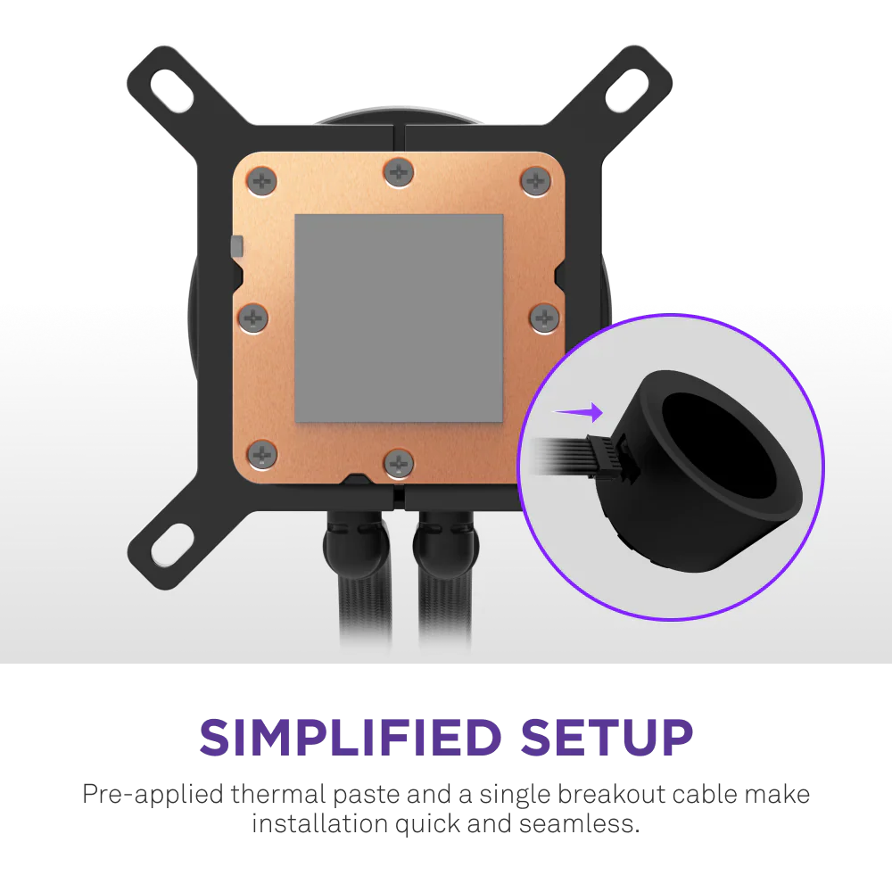 NZXT Kraken 360 RGB V2 360mm AIO Liquid Cooler - Black