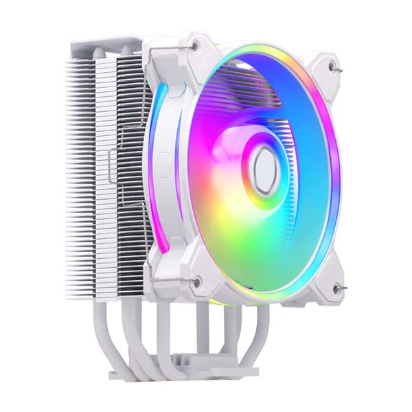 COOLER MASTER HYPER 212 HALO ARGB CPU Air Cooler - White