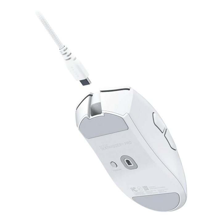 RAZER DeathAdder V4 Pro Wireless Gaming Mouse - White