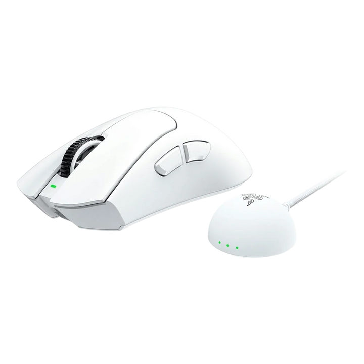 RAZER DeathAdder V4 Pro Wireless Gaming Mouse - White
