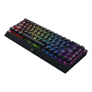 RAZER BLACKWIDOW V3 Mini HyperSpeed - Green Switch Phantom Pudding Edition Wireless Mechanical Gaming Keyboard - Black - US