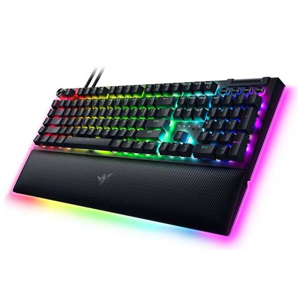 RAZER BLACKWIDOW V4 PRO RGB - Green Switch Mechanical Gaming Keyboard - Black