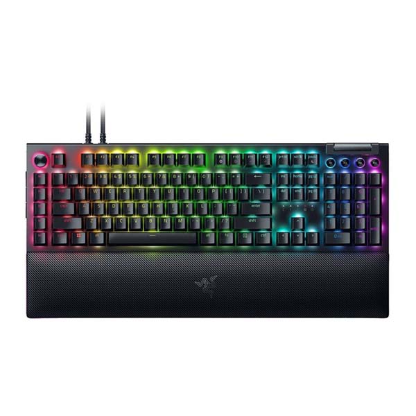 RAZER BLACKWIDOW V4 PRO - Chroma RGB Yellow Switch Wired Mechanical Gaming Keyboard US - Black