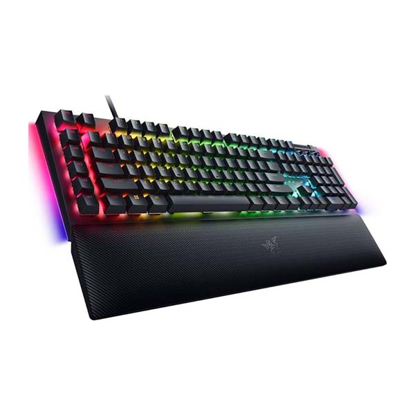 RAZER BLACKWIDOW V4 Green Switch RGB Wired Mechanical Gaming Keyboard US - Black