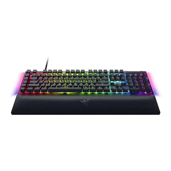 RAZER BLACKWIDOW V4 Green Switch RGB Wired Mechanical Gaming Keyboard US - Black